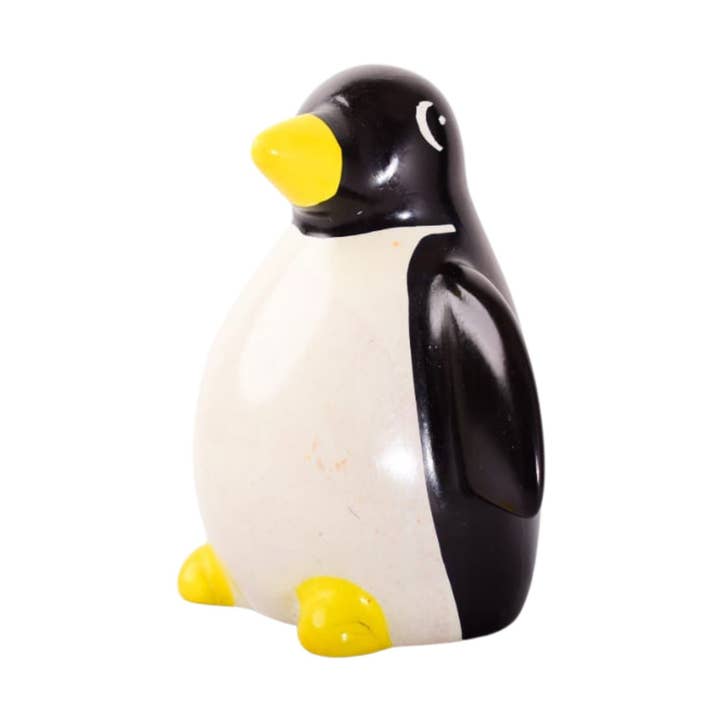 Soapstone Black and White Penguin for wholesale by Mr. Ellie Pooh