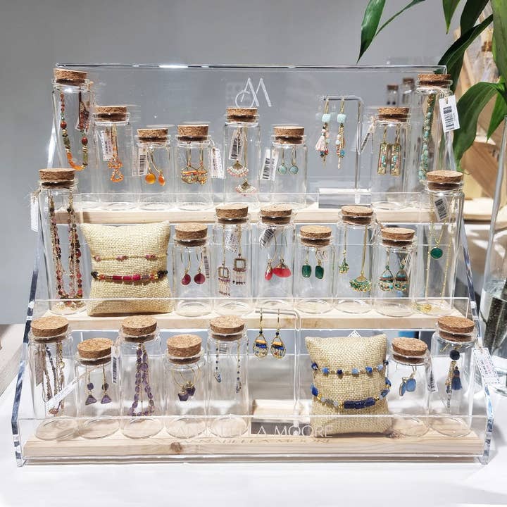 AM93-B : Annabella Moore Acrylic 3-Tier Display for wholesale by Annabella Moore