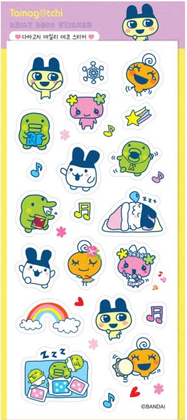 K-Wonderland - Wholesale Sticker - Tamagotchi Daily Deco Stickers9
