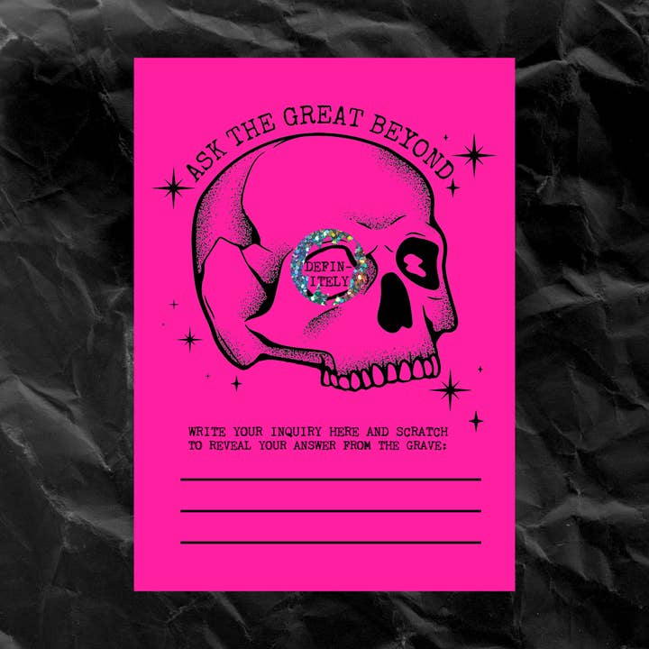 Cosmic Butcher - Wholesale Tarot/Oracle Card - Scratch-Off Fortune Card Sampler Pack (100 Count)13