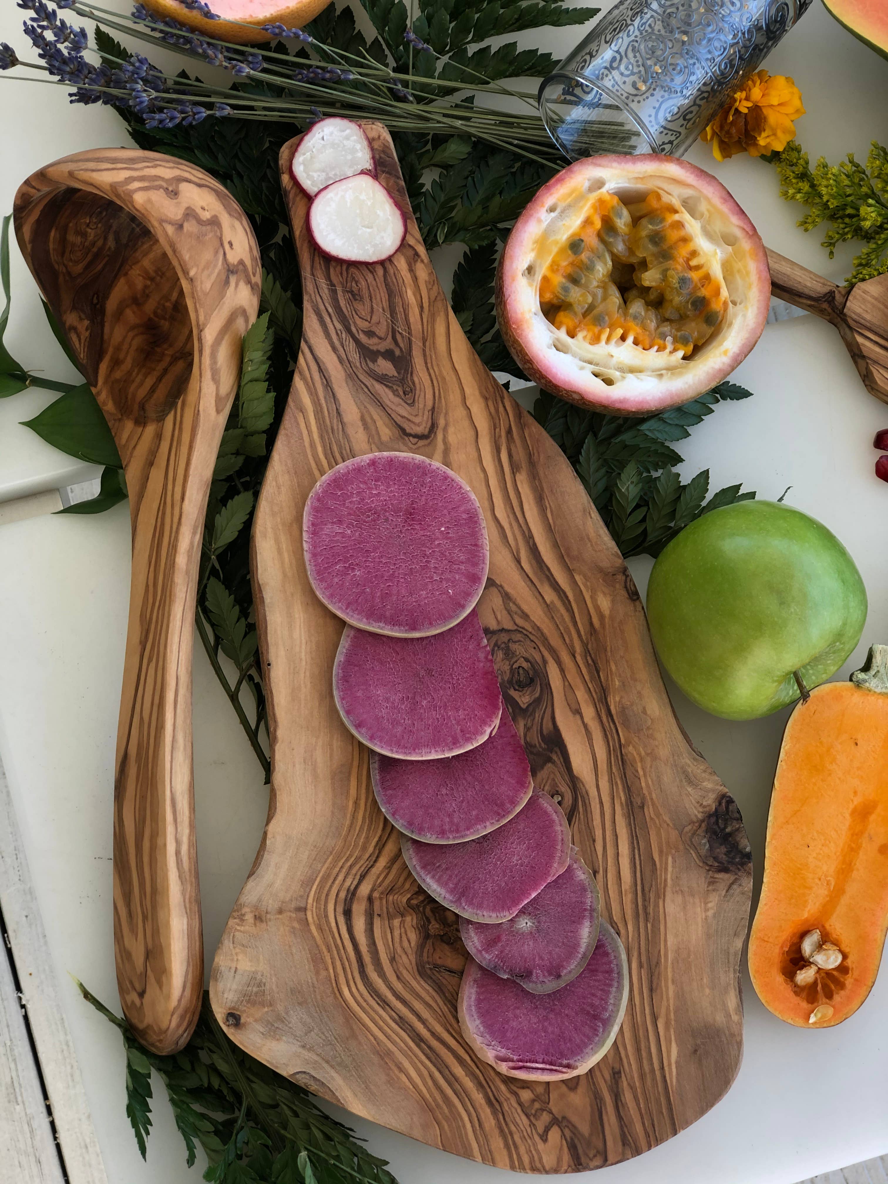 Scents and Feel - Vente Louches - Louche en bois d'olivier 12"4