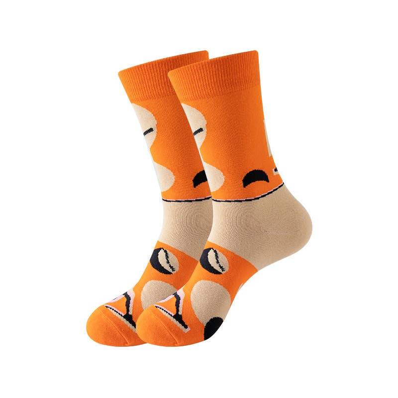 Tourtiwi - Vente Chaussettes – unisexe - Chaussettes d'illustration de dessin animé personnalisées7