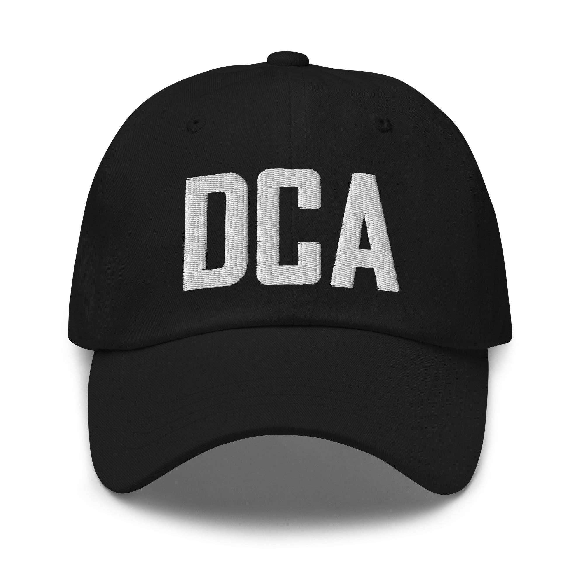 CRE PYT - Wholesale Baseball Cap - Unisex - DCA Airport Code Embroidered Dad Hat Washington DC District of Columbia Arlington Virginia