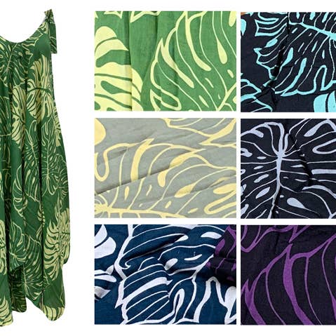 Mode Feuilles de Monstera Moyen Bretelle Nouée pour la vente par Bean & Vanilla