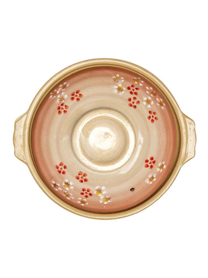 ILMK_DONABE POT 21cm_FLOWER (6/BX) for wholesale by BanzaiLA