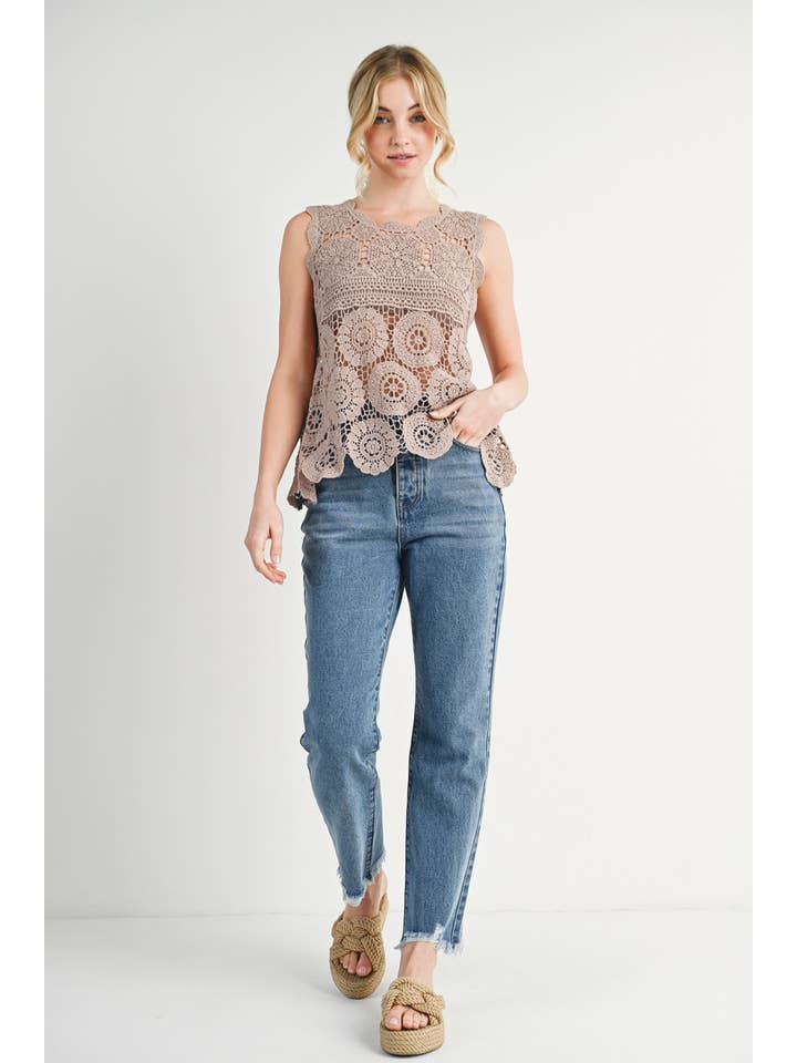 Bluivy - Wholesale Jeans - Women's - HIGH RISE STRAIGHT LEG DISTRESSED RAW HEM JEANS18