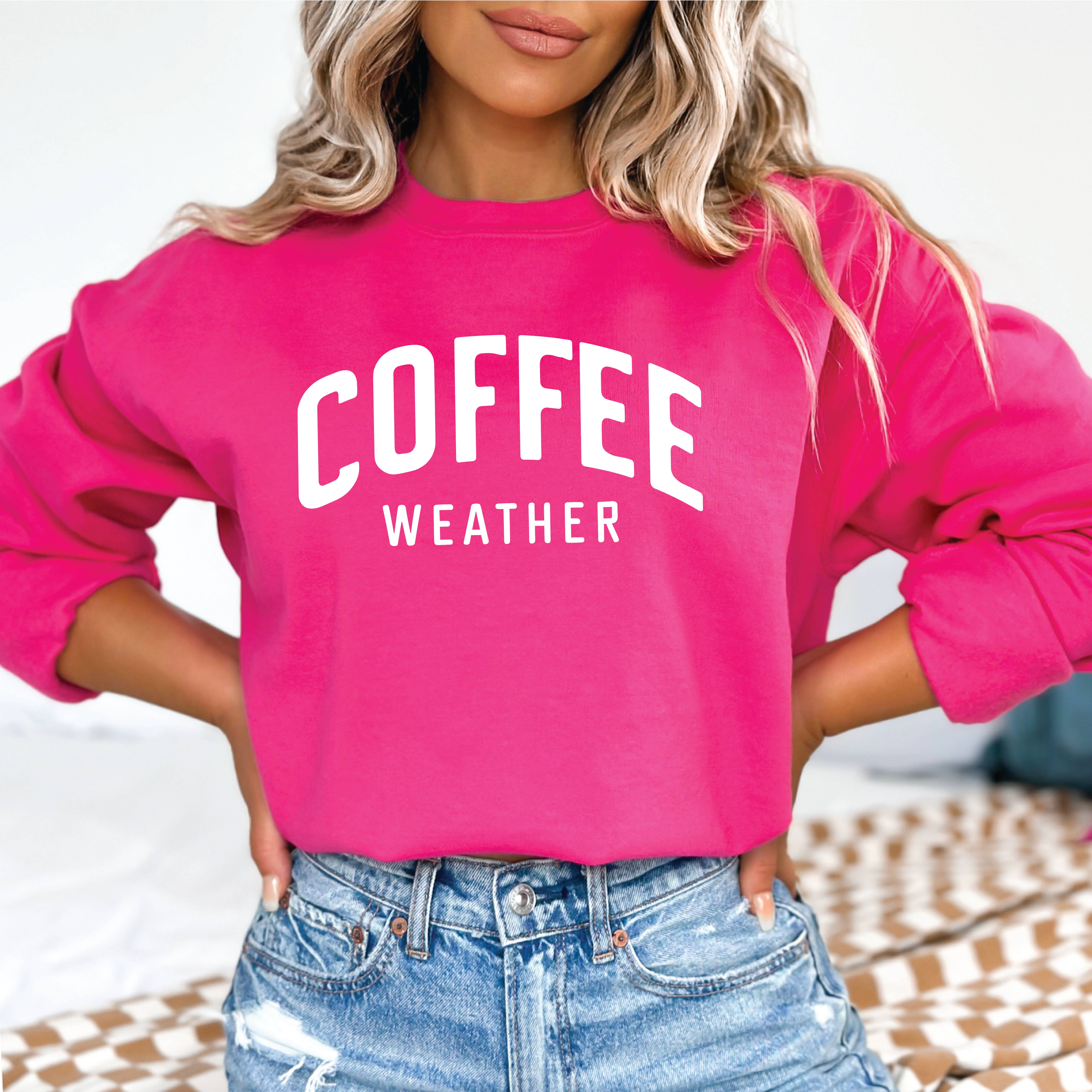 P E T I T R U E - Wholesale Graphic Sweatshirt - Women's - Fall Sweatshirt - Coffee Sweatshirt Crewneck Coffee Lover3