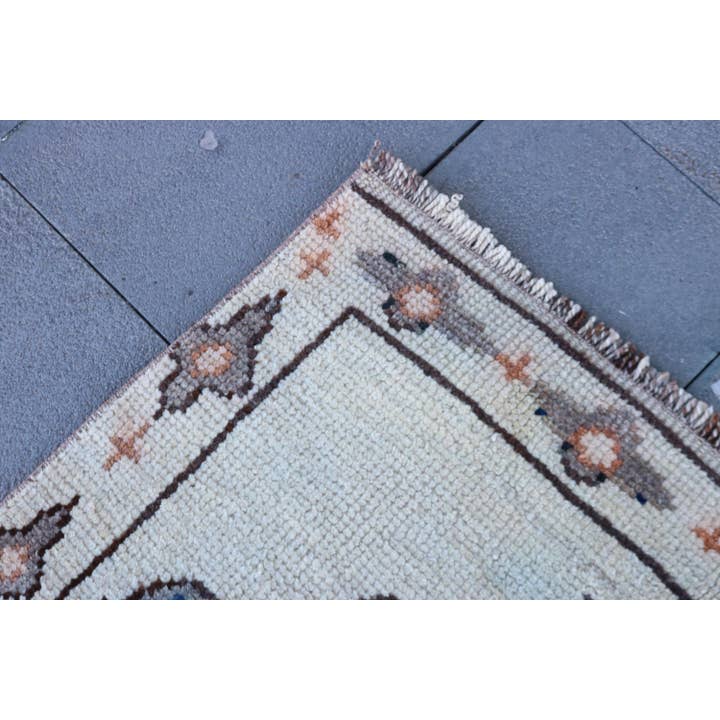 The Loom Wholesale - Wholesale Runner Rug - Vintage Turkish Herki Runner Rug 3.4x11.3 ft Boho Decor8