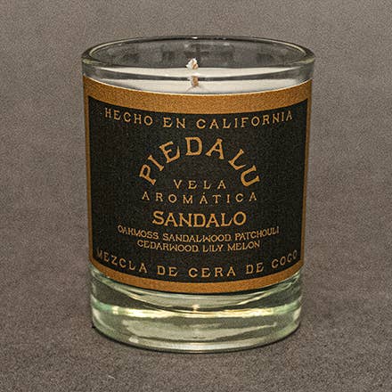 3OZ/85G SANDALO for wholesale by PIEDALU VELA AROMÁTICA
