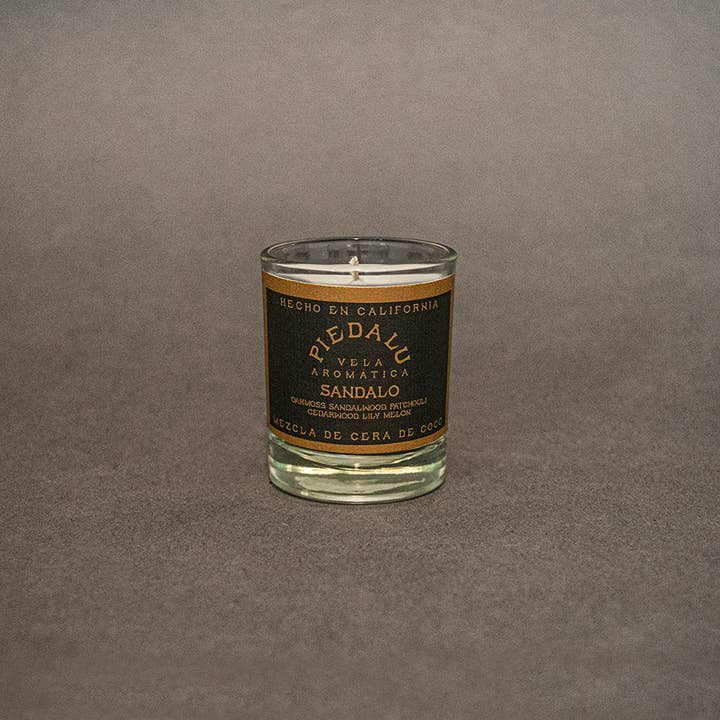 3OZ/85G SANDALO for wholesale by PIEDALU VELA AROMÁTICA
