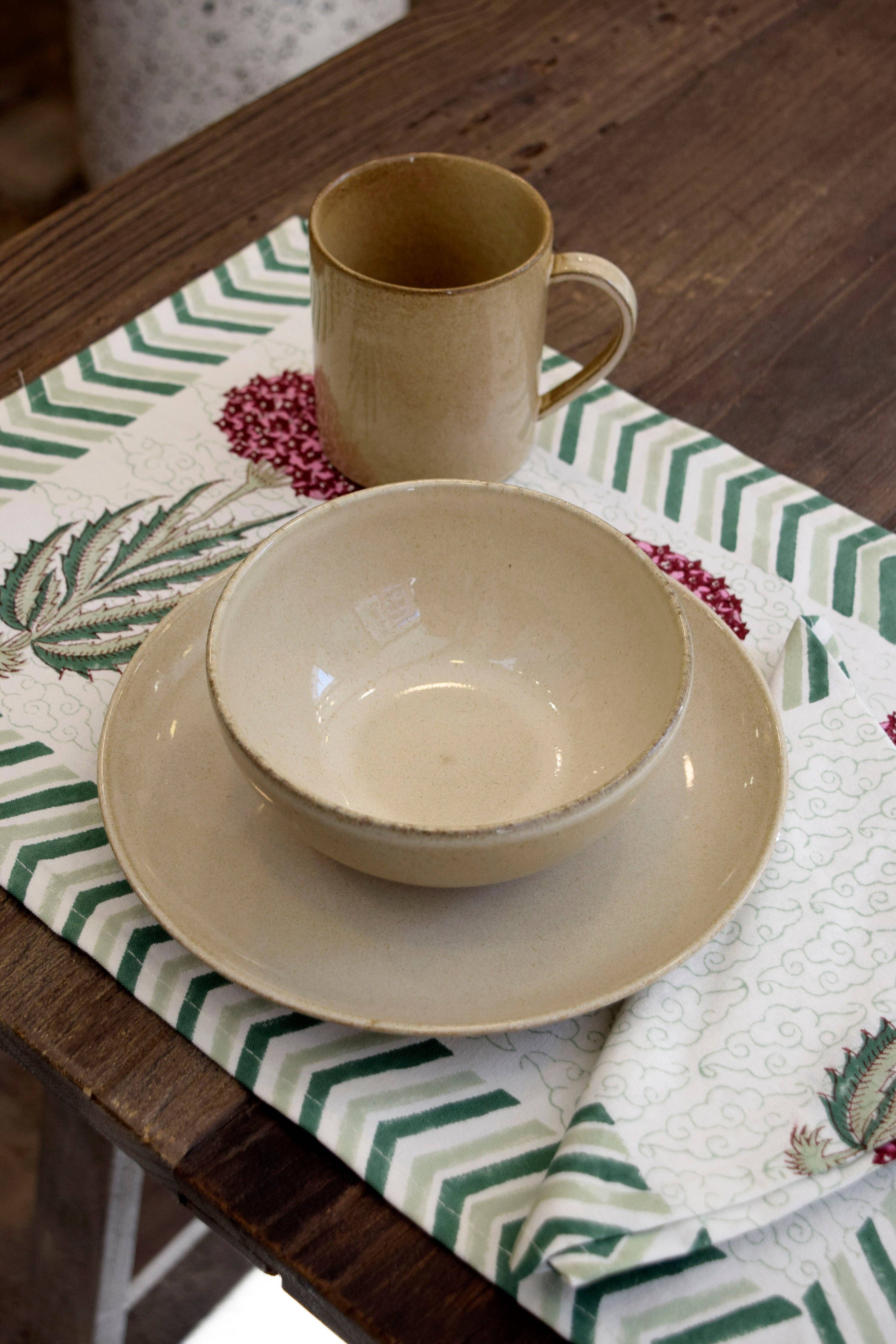 Kapda Casa – wholesale Tablecloth – Flor Hortensia: Manteles Individuales | 6 Servilletas | Juego de Comedor |50x30cm3