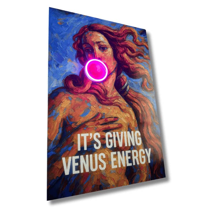 Purple Venus Bubble| LED Wall Art for wholesale on Faire3