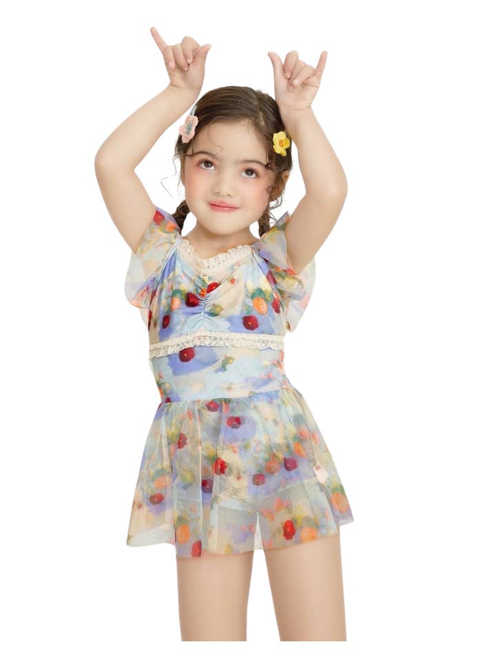 Multi Colored Sunberry Bloom Mommy & Me Set for wholesale on Faire3