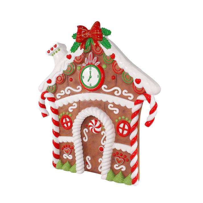 LM Treasures - Wholesale Christmas Decoration - Gingerbread House Backdrop Facade Statue4