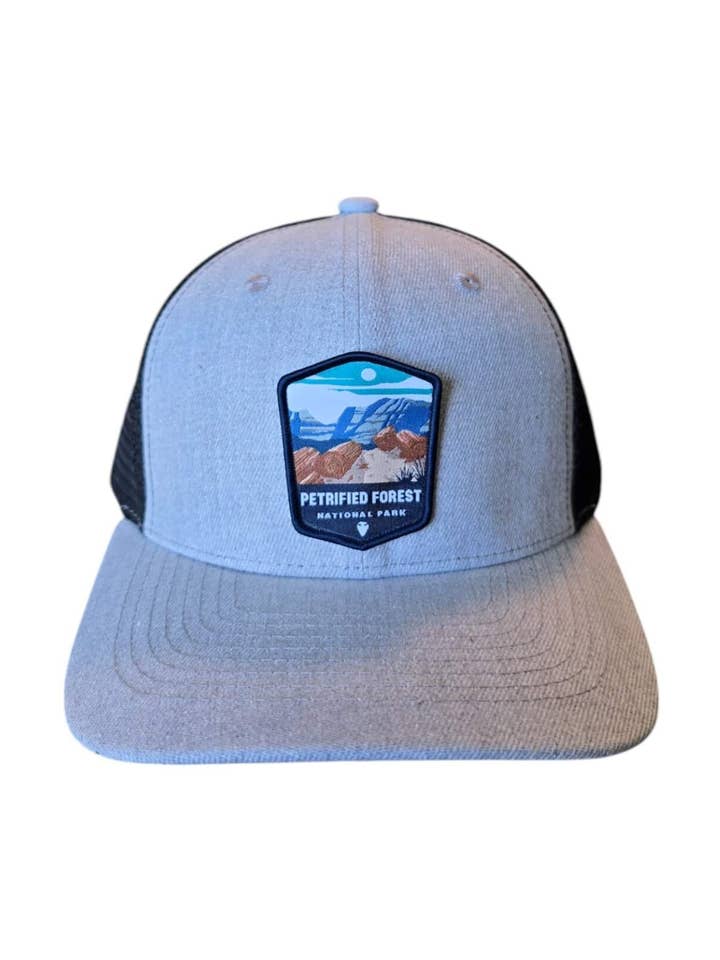 Gorra de béisbol bordada del Parque Nacional del Bosque Petrificado para venta al por mayor de Moove Headwear