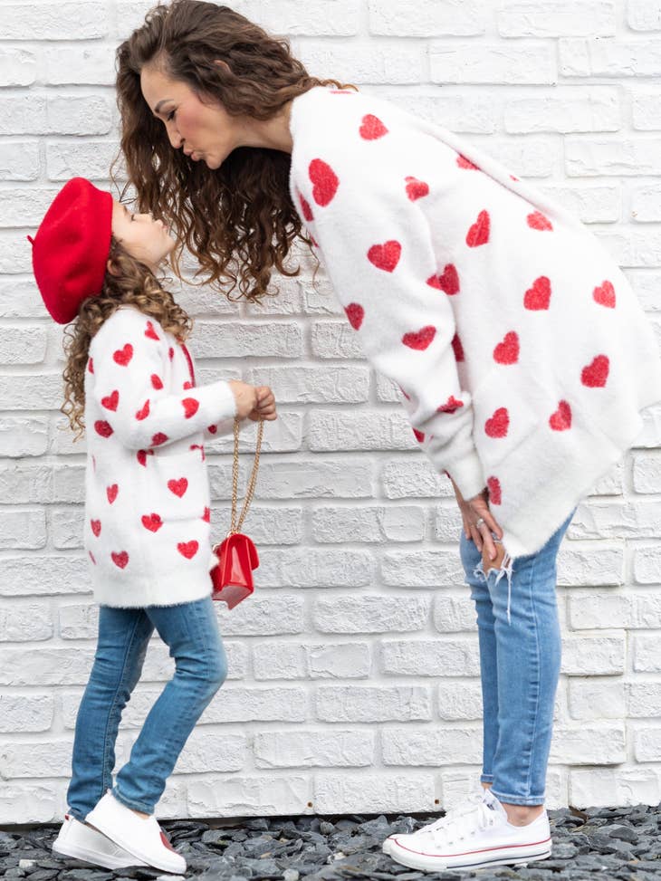 Mommy And Me Heart Donut Pajama Set