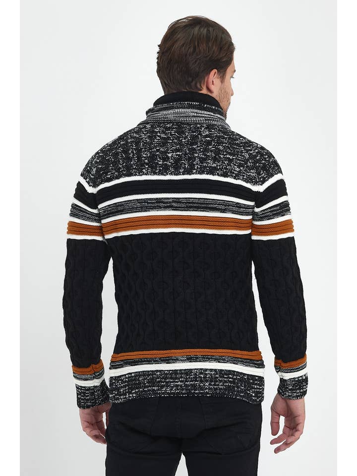 JU GROUP - Wholesale Knit Sweater - Men's - 51175 CLUB JU MEN'S SWEATER