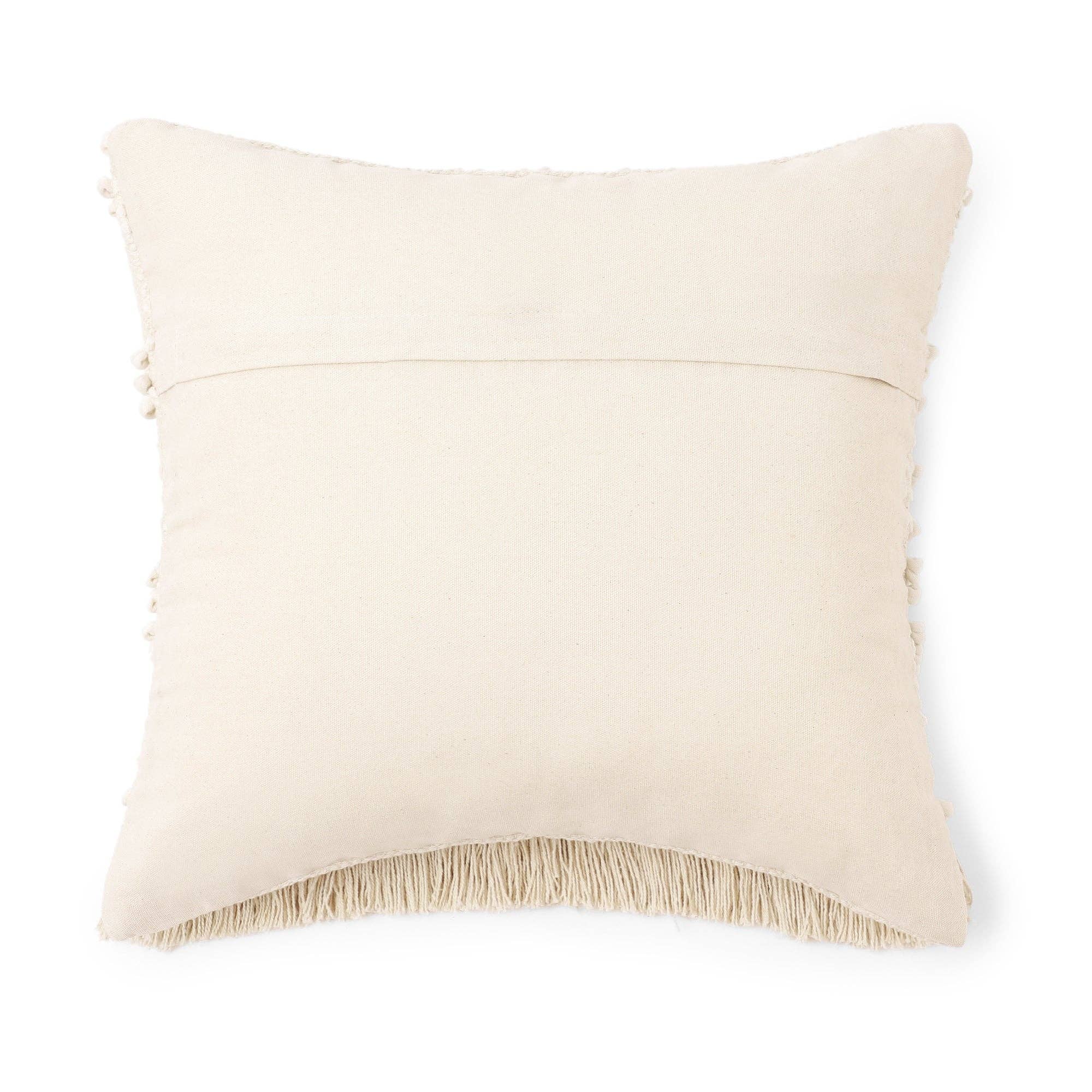 REDEARTH - Wholesale Throw Pillow Cover - · REDEARTH · Boho Textured Throw Pillow Cushion Covers - Woven Tufted Decorative Farmhouse Cases Set for Couch - Bed - Chair - Dining - Patio - Outdoor - 100% Cotton (18"x18" - Natural) Pack of 24