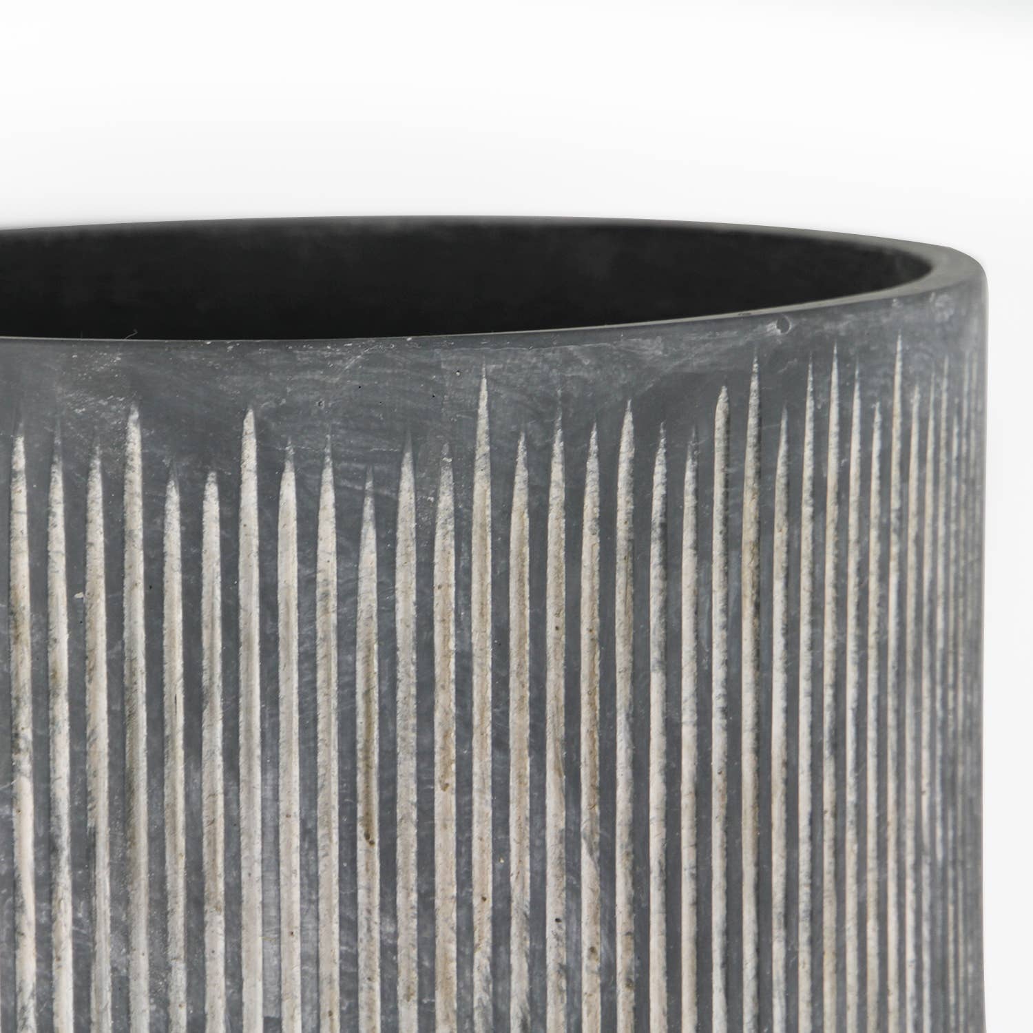 Galore Home - Wholesale Plant Pot - Ceramic Bamboo Ridged Planter - Small Dish Garden3