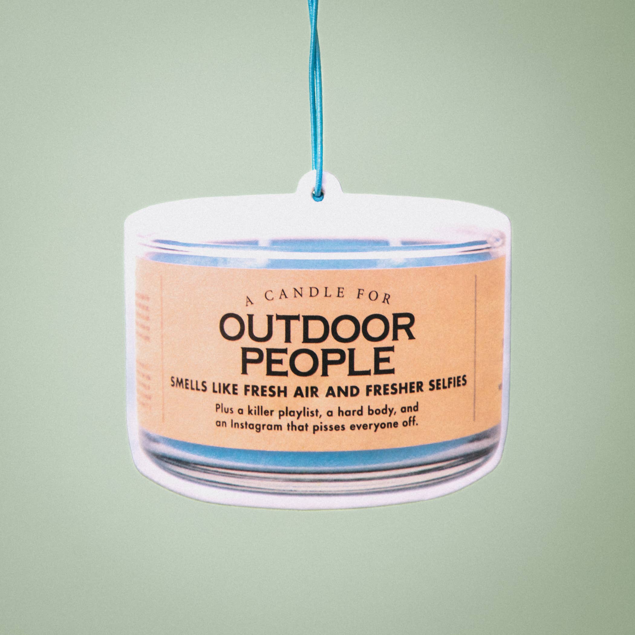 Whiskey River Soap Co. - Wholesale Car Freshener - Unisex - Outdoor People Air Freshener | Funny Car Air Freshener