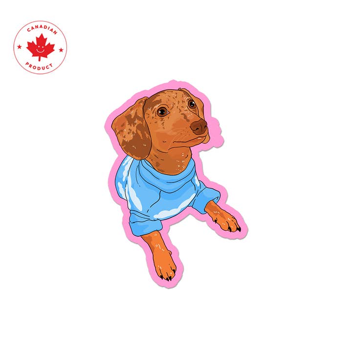 Party Mountain Paper co. - Wholesale Phone & Laptop Stickers - Daphne's New Sweater Sticker