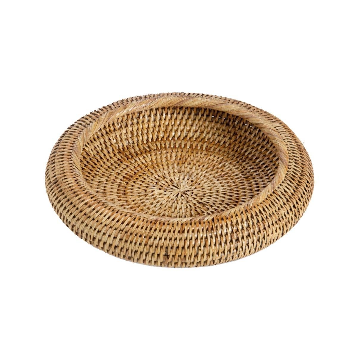 Andrea House - Wholesale Decorative Tray - Rattan centerpiece1