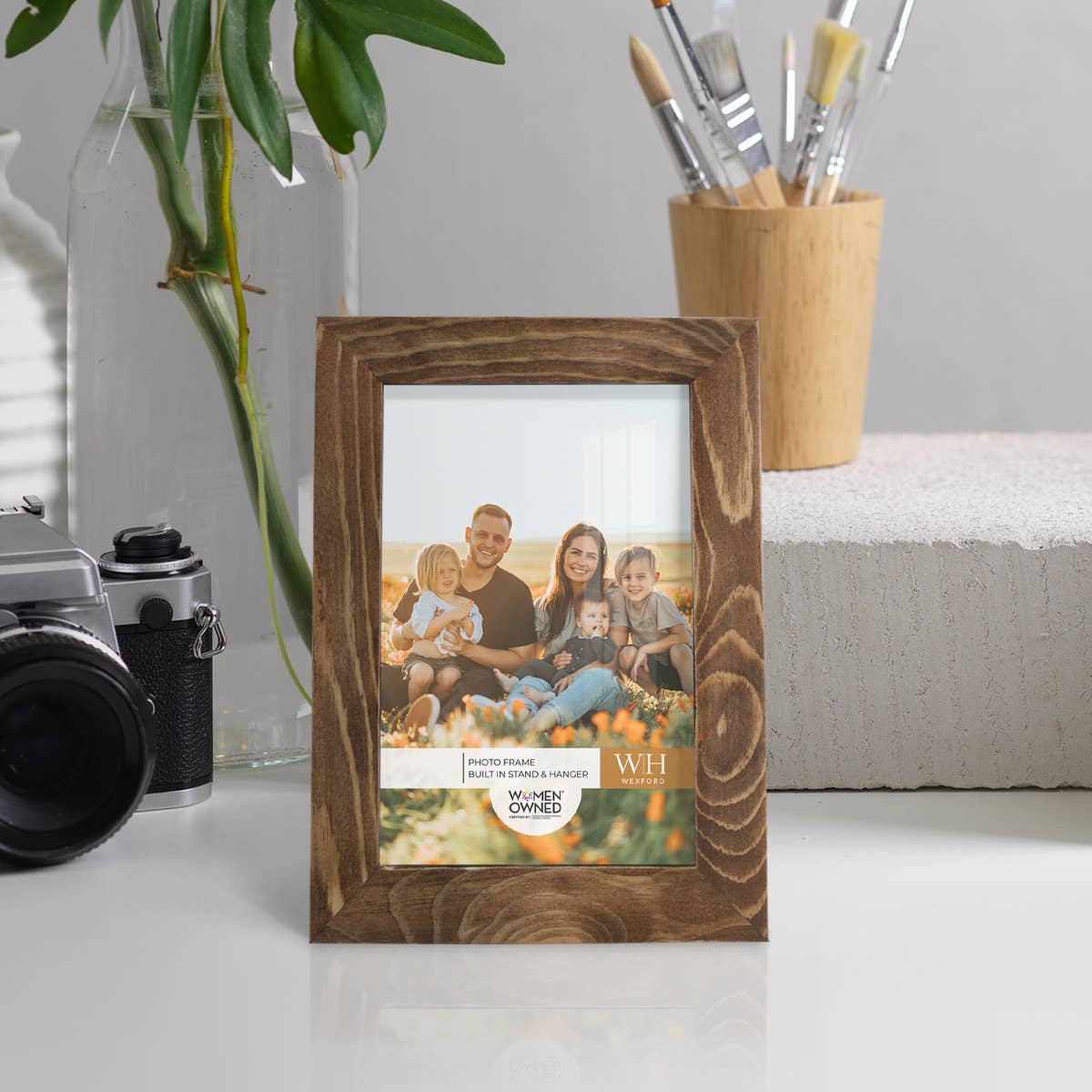 Wexford Home - Wholesale Picture Frame - Photo Frame, Real Wood with Wood Grain, Walnut7