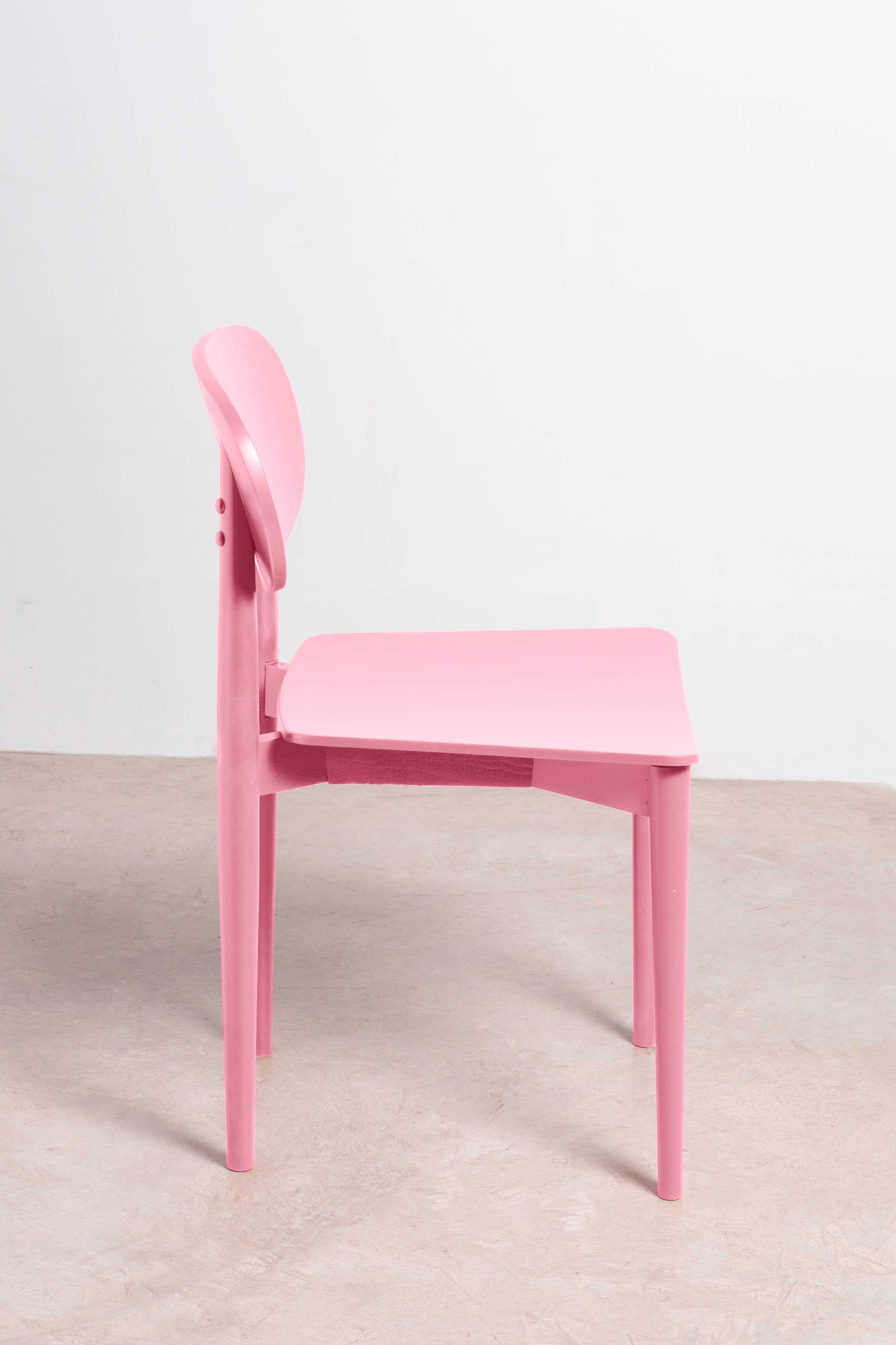 Really Nice Things - Wholesale Chair - Solid beech wood chair pink6