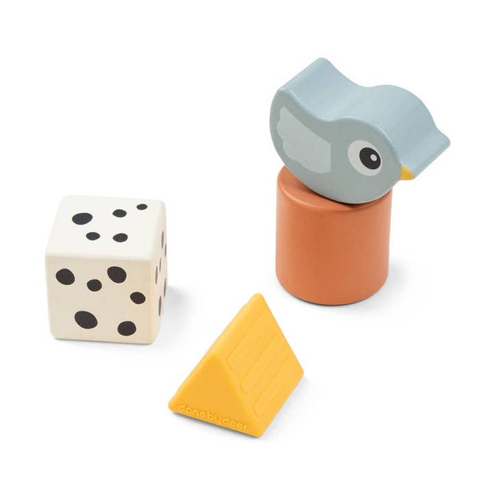 Sensory Block Set 4 Pcs Birdee Colour Mix for wholesale by Done by Deer