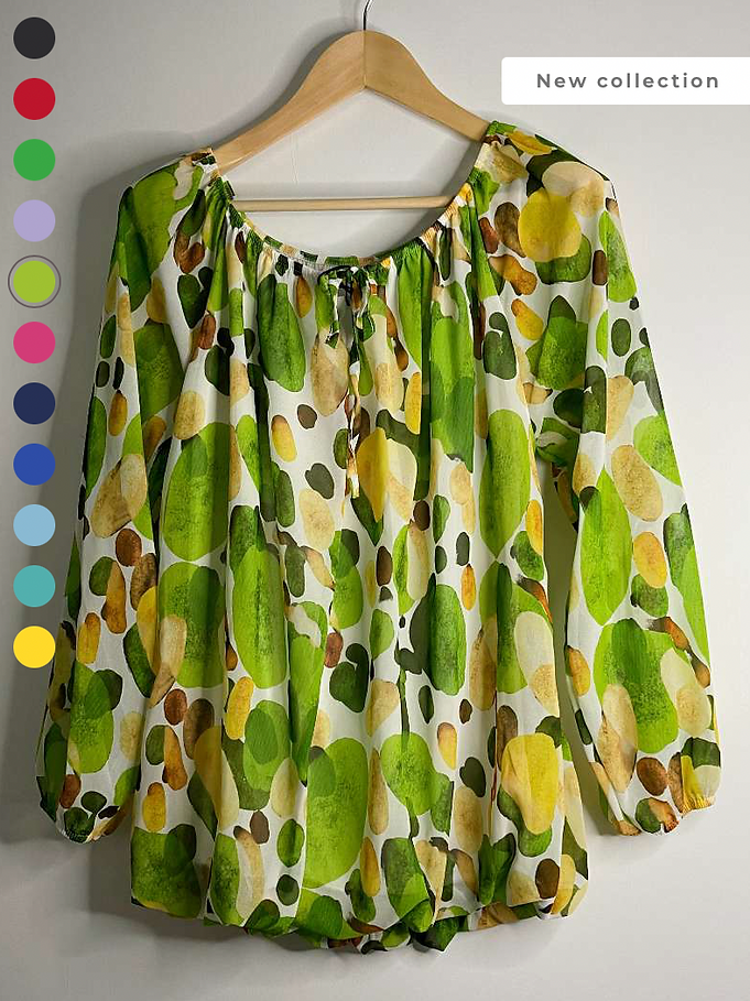 LOOWIE - Wholesale Blouse - Women's - VeraBubble Blouse5