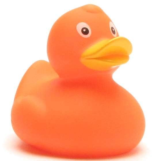 Rubber Duck Olga Orange - rubber duck for wholesale by Duckshop