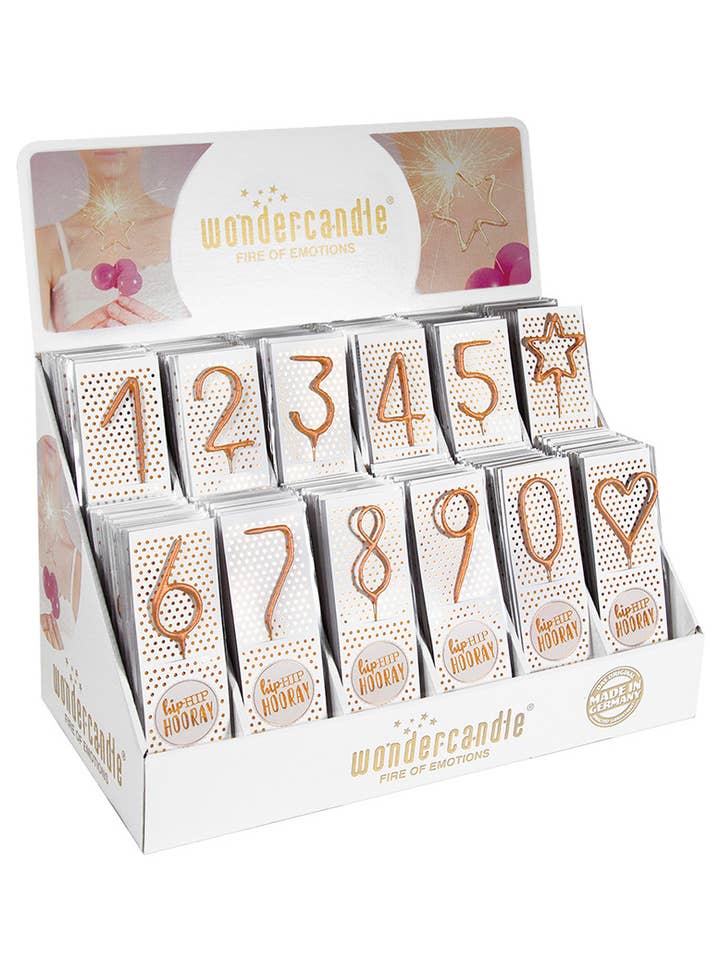 Hiphip hooray - Rose Gold - assortment 144 pour la vente par Wondercandle