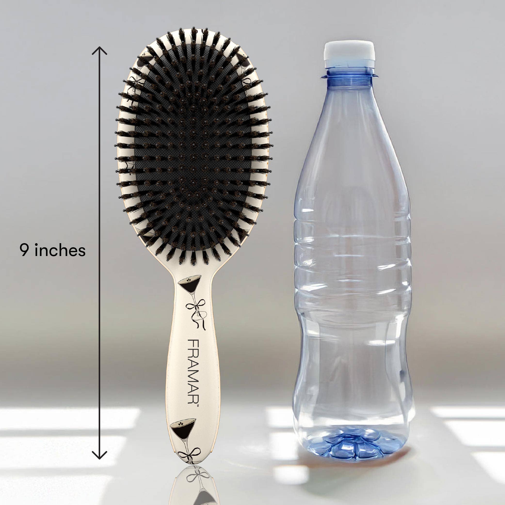 Framar Hair Brushes & Hair Accessories - Vente Peigne/brosse à cheveux - Brosse polonaise - Martini Espresso10