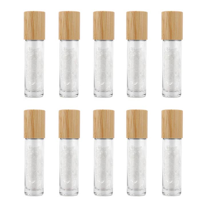 Ancient Wisdom - Wholesale Essential Oil Roll-On - Red Jasper Gemstone Essential Oil Roll-On Bottle