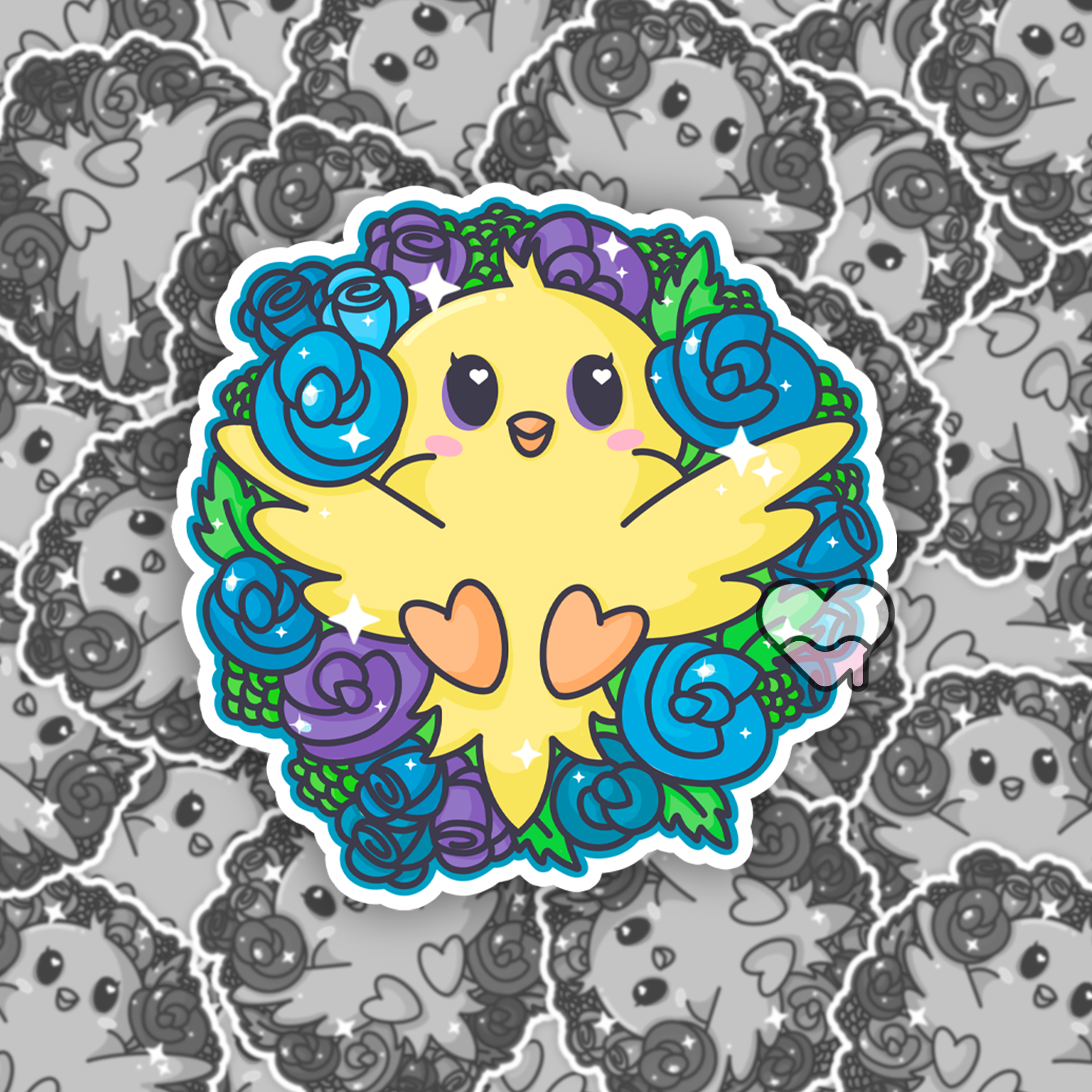 Lil Charmery - Wholesale Sticker - Spring Canary Sticker6