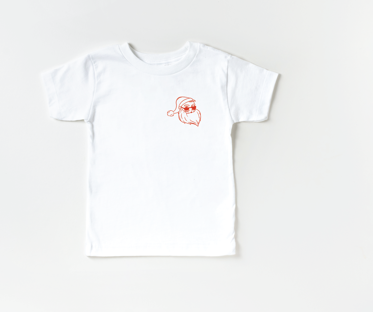 SBG Co. - Wholesale Screen Printed T-Shirt - Kids - Cool Santa Pocket Style Tee3