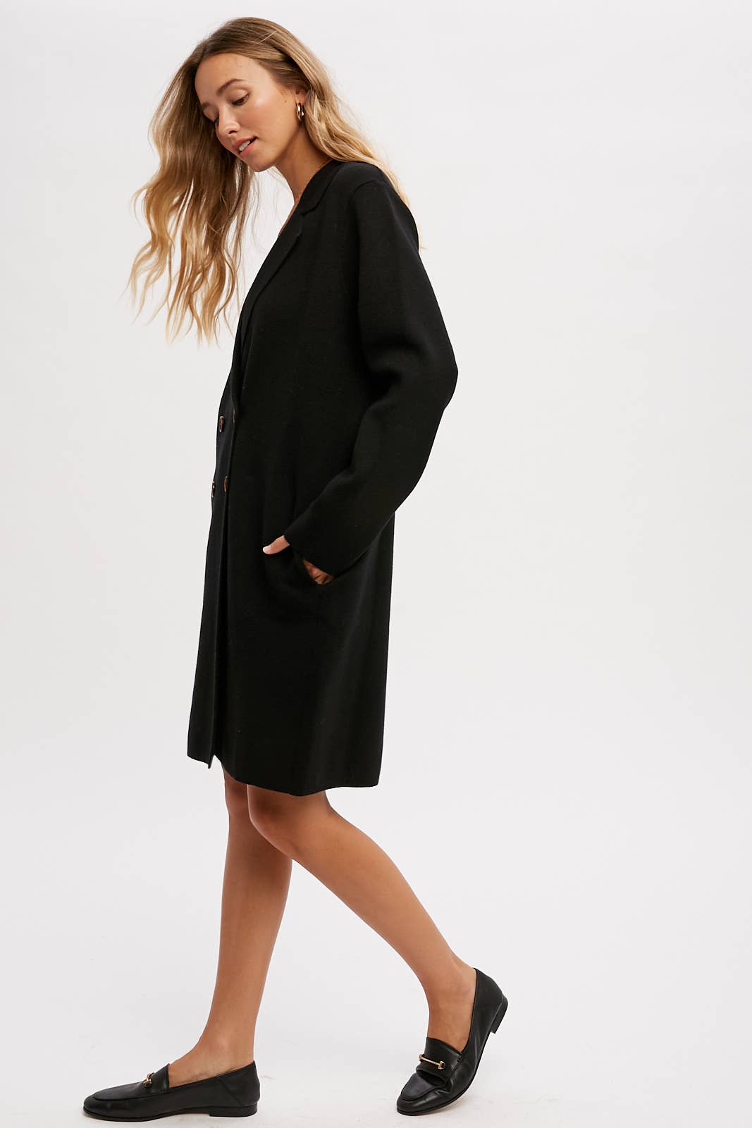 Bluivy - Wholesale Coat - Women's - CLASSIC DOUBLE BREASTED COATIGAN35