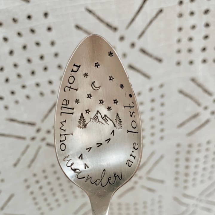 The WildSmith - Wholesale Flatware Serving Piece - Nature Teaspoons