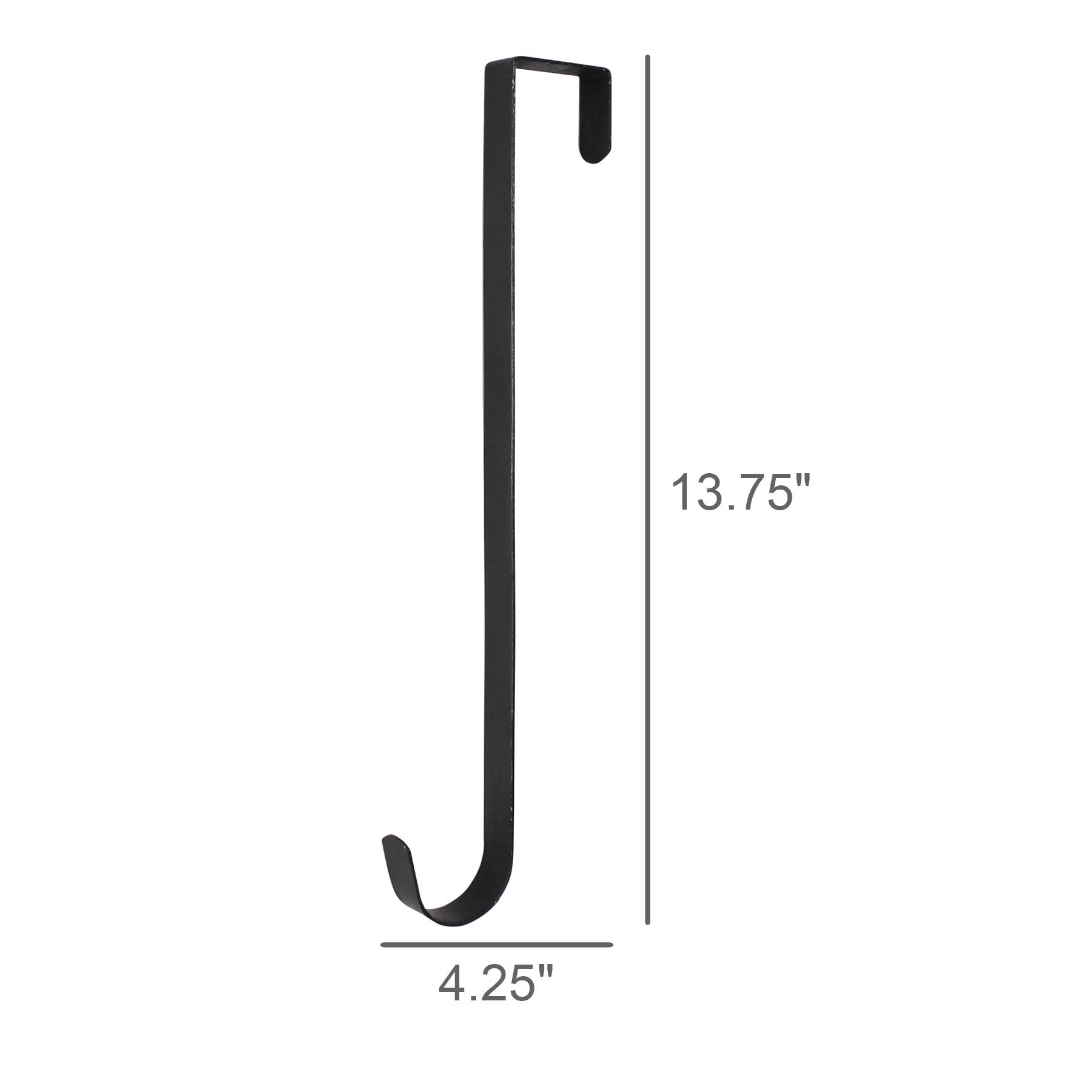 HomArt - Wholesale Door Hanger - Wreath Hanger, Metal - Black1