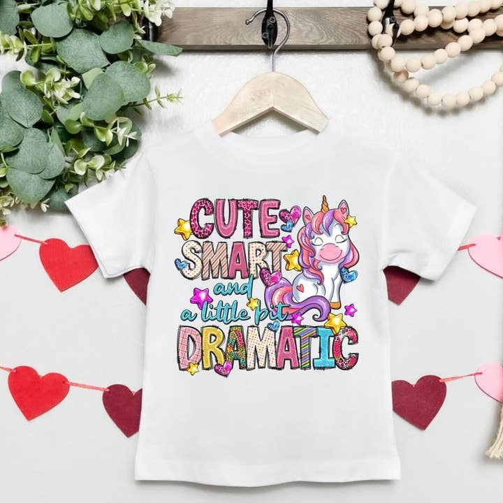 Cute Smart And A Little Bit Dramatic for wholesale by MidWest Tees