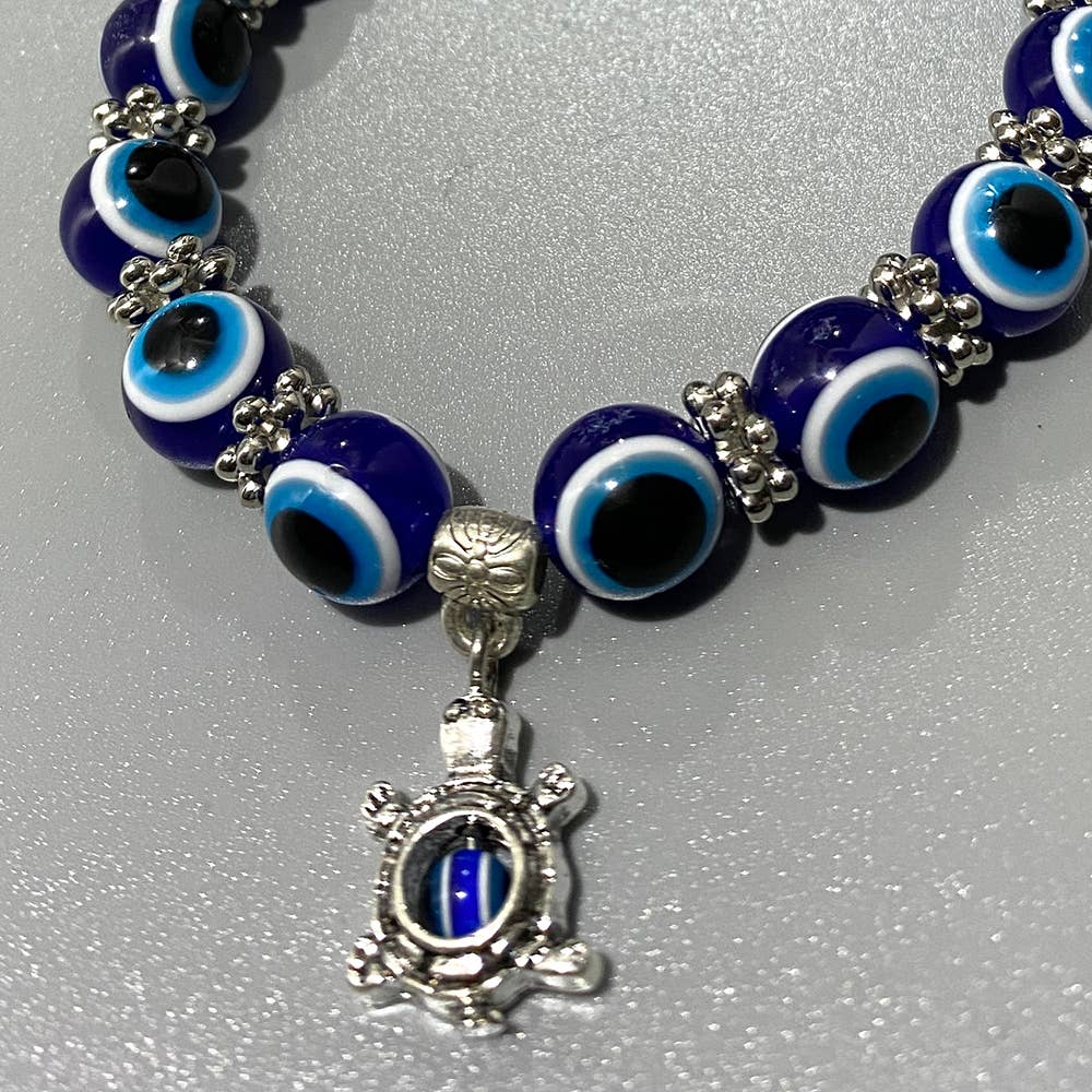 VIE - Wholesale Charm/Dangle Bracelet - 
Evil Eye Beaded Stretch Bracelet10