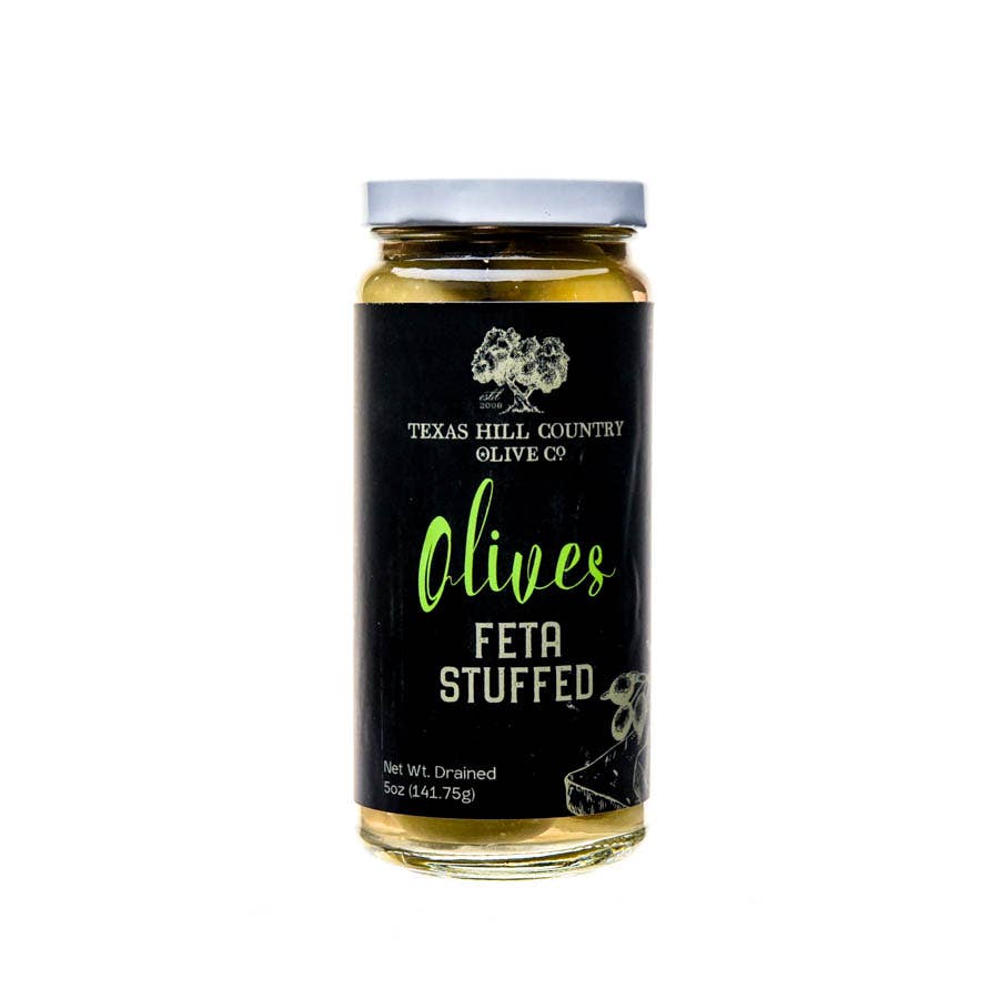 Texas Hill Country Olive Co. - Wholesale Olives - Feta Stuffed Table Olives