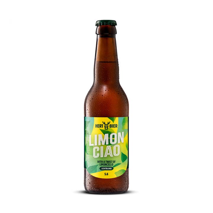 Limon Ciao - Licht Blond Bier twist of limoncello - 33cl voor wholesale door Hert Bier