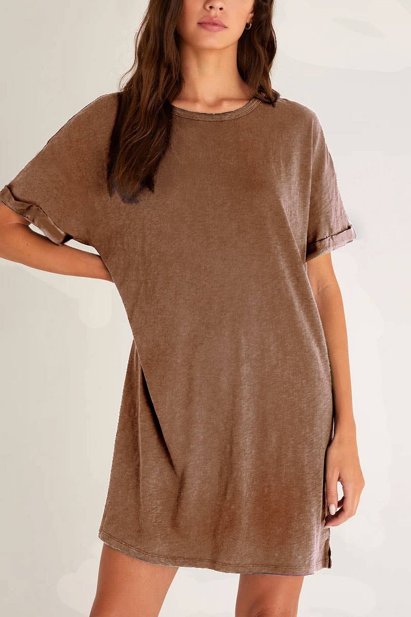 HRTandLUV – wholesale Klänning - Dam – MINERAL TVÄTT KLÄNNING6