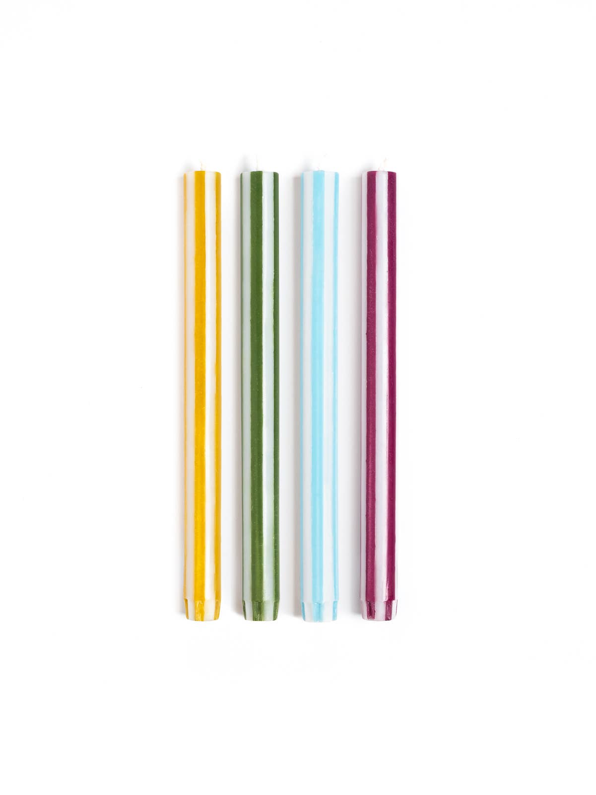 YOD&CO - Wholesale Tapered Candle/Candlestick - Stripe Dinner Candle (STOCK)31