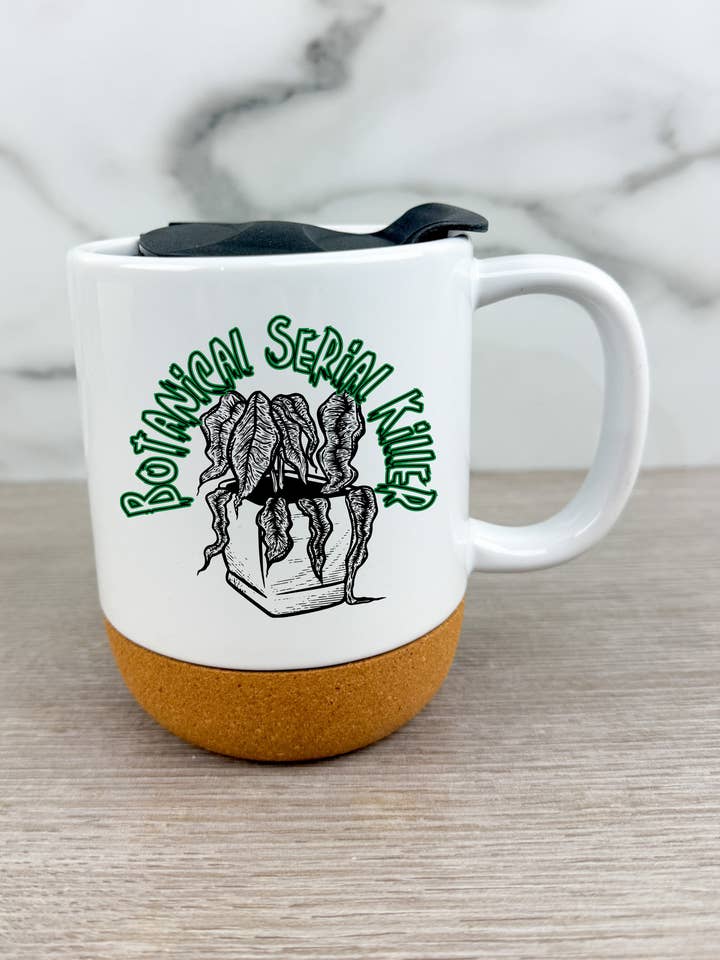 Botanical Serial Killer Coffee Mug for wholesale by Greens N' Things LLC