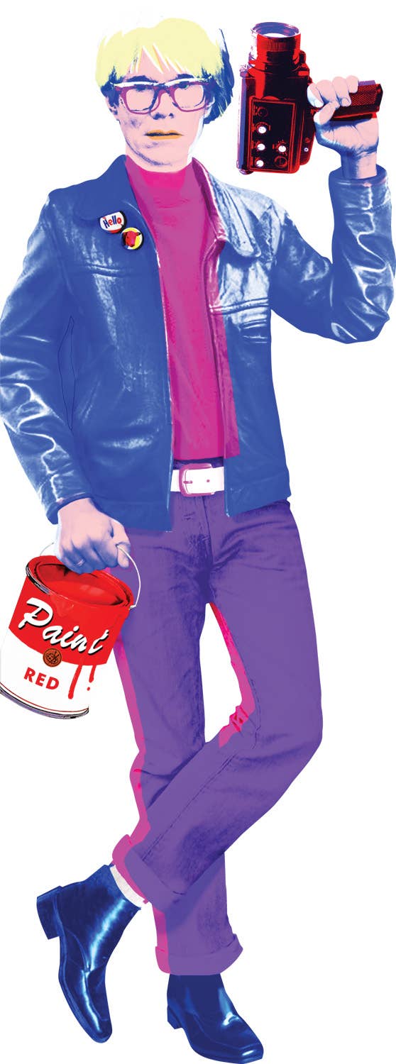 Unemployed Philosophers Guild - Wholesale Everyday Greeting Card - Andy Warhol Card1