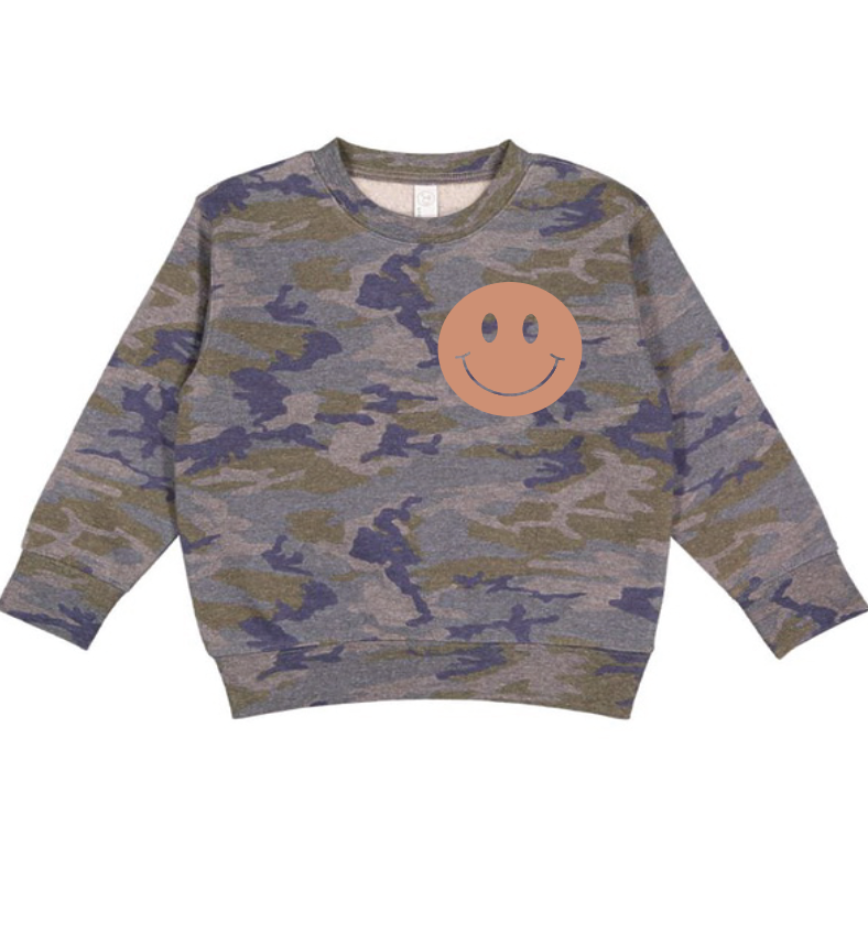 SBG Co. - Wholesale Mommy & Me Sets - Happy Face  Pocket Style Kids + Matching Adult Pullover1