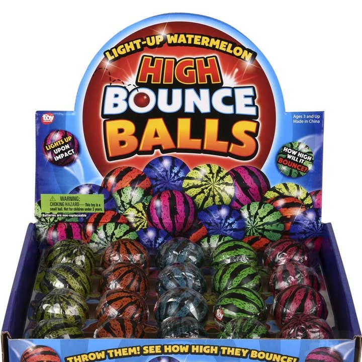 Holiday Farm – wholesale Light-up toy – Kids & baby – Hi-Bounce Watermelon Ball - Light-Up Toy for Kids2