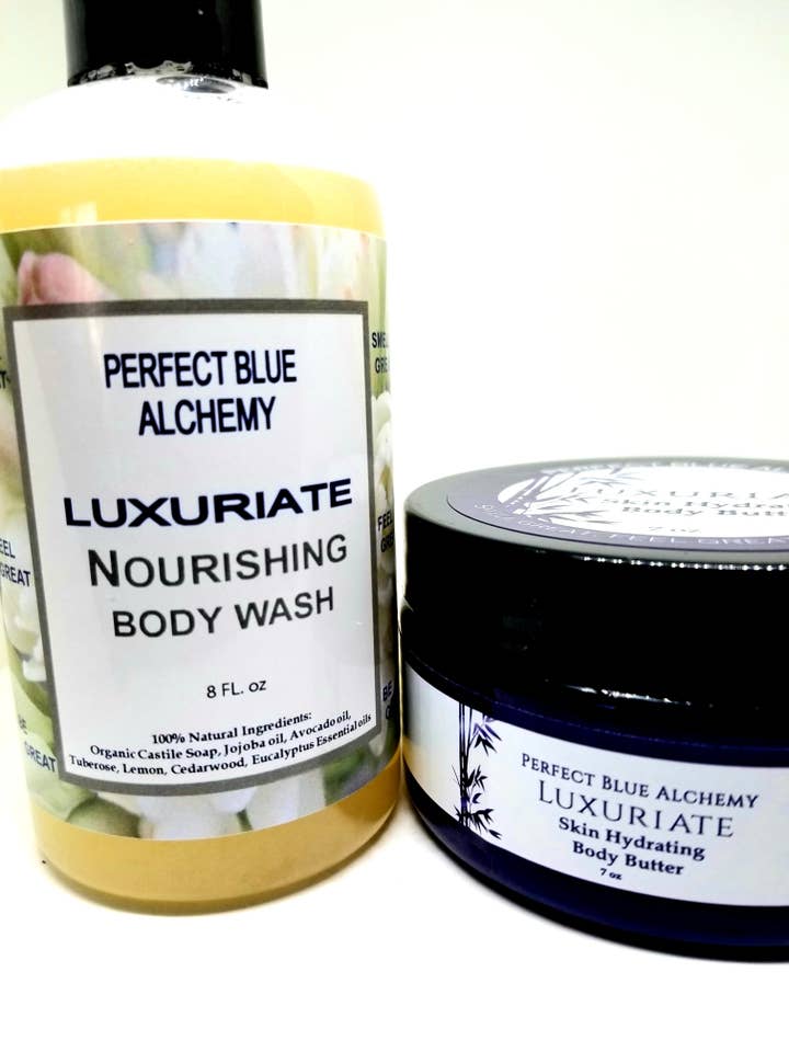 Luxuriate Bath Bundle for wholesale by Perfect Blue Alchemy